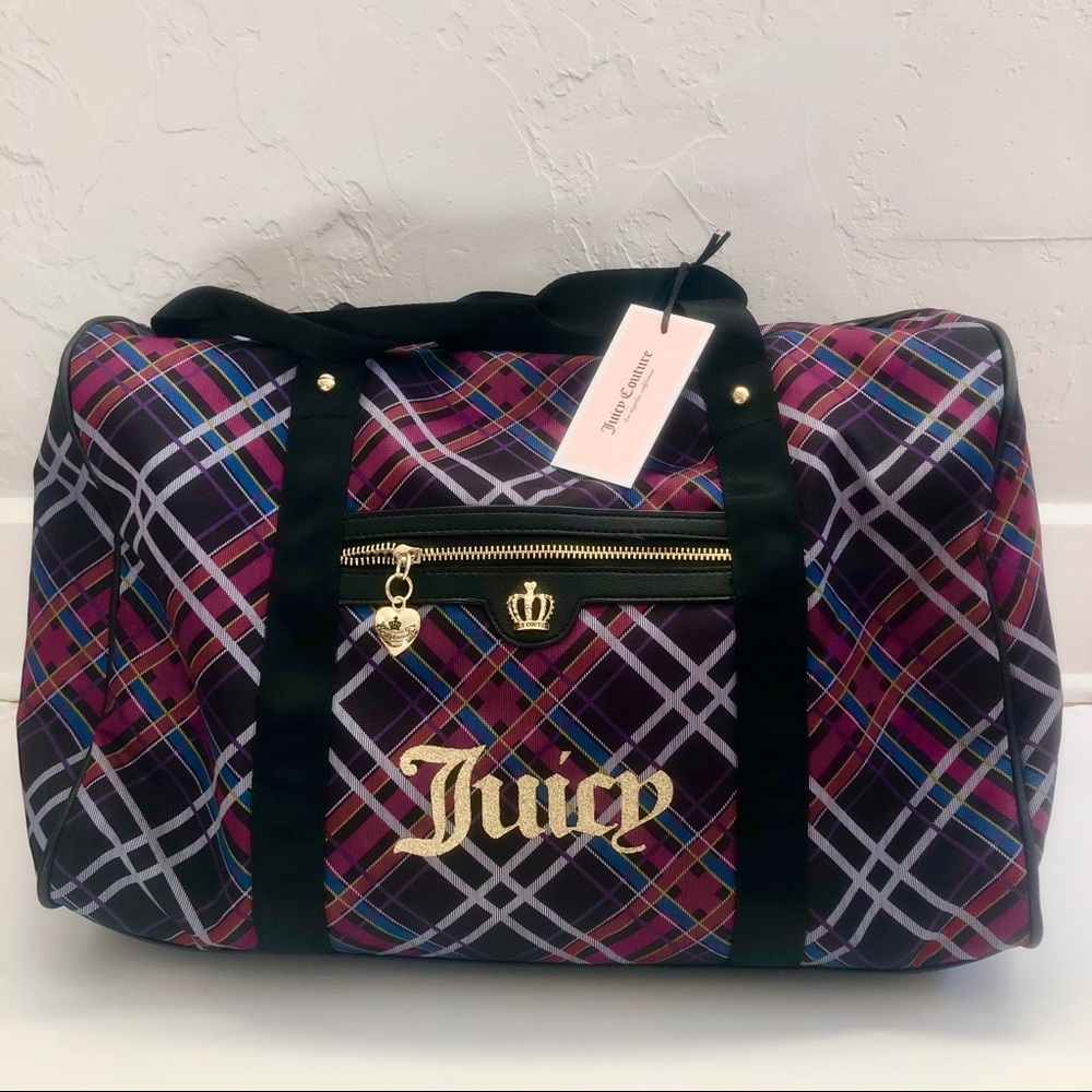 NWT Juicy Couture On Tour Weekender Duffel Bag